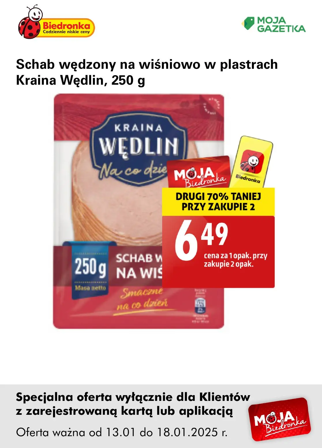 gazetka promocyjna Biedronka Oferta z kartą Moja Biedronka - Strona 16