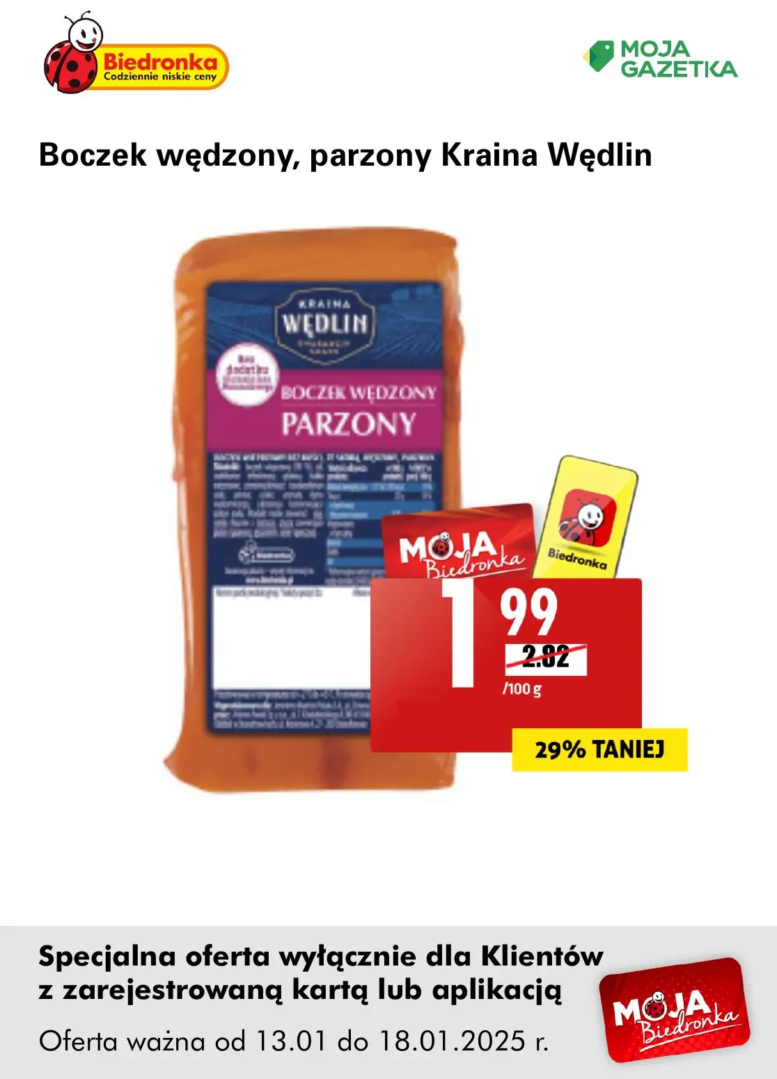 gazetka promocyjna Biedronka Oferta z kartą Moja Biedronka - Strona 17