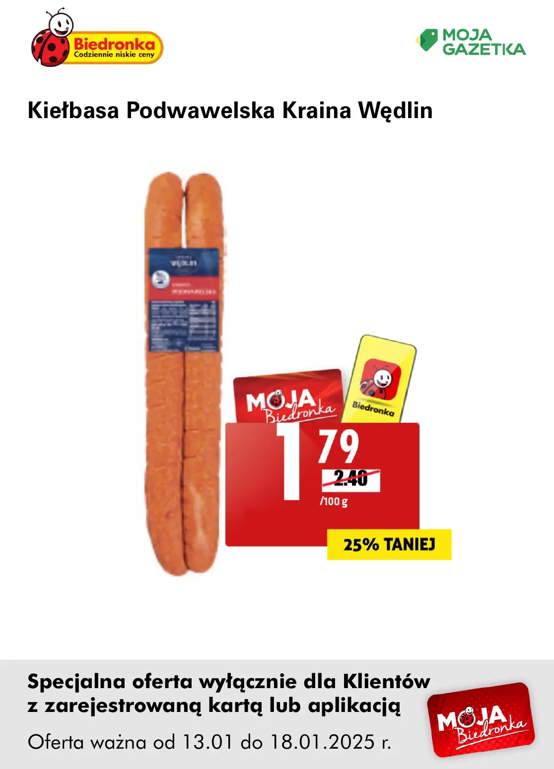 gazetka promocyjna Biedronka Oferta z kartą Moja Biedronka - Strona 19