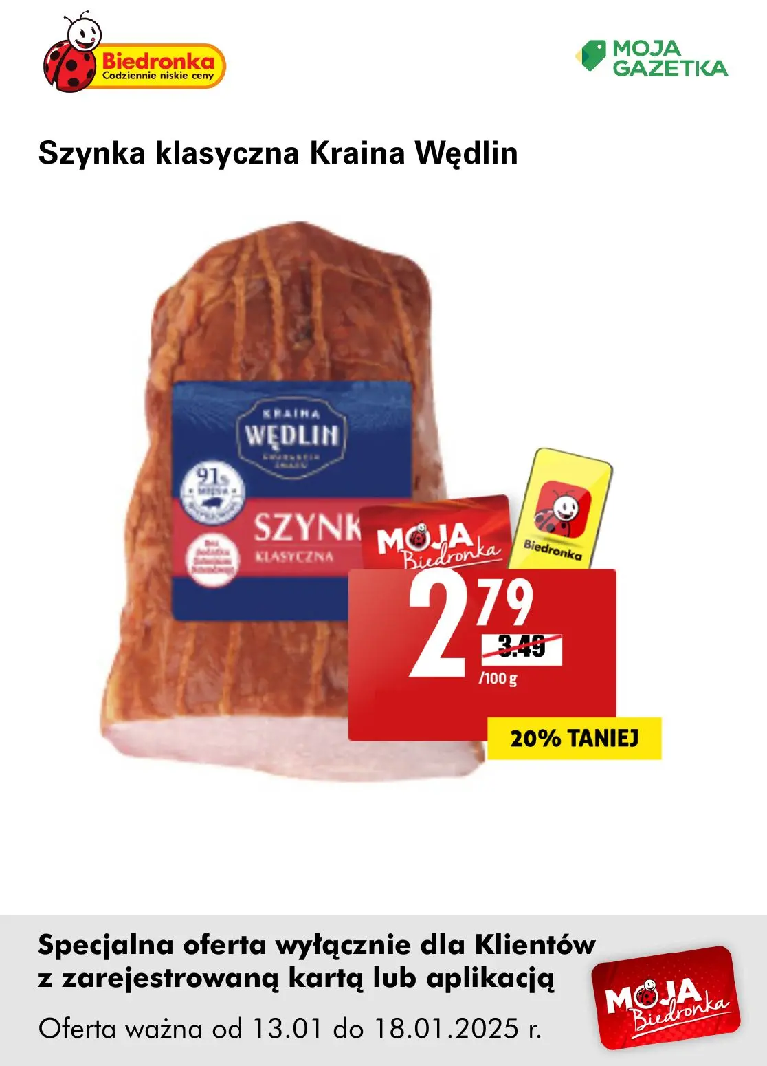 gazetka promocyjna Biedronka Oferta z kartą Moja Biedronka - Strona 21