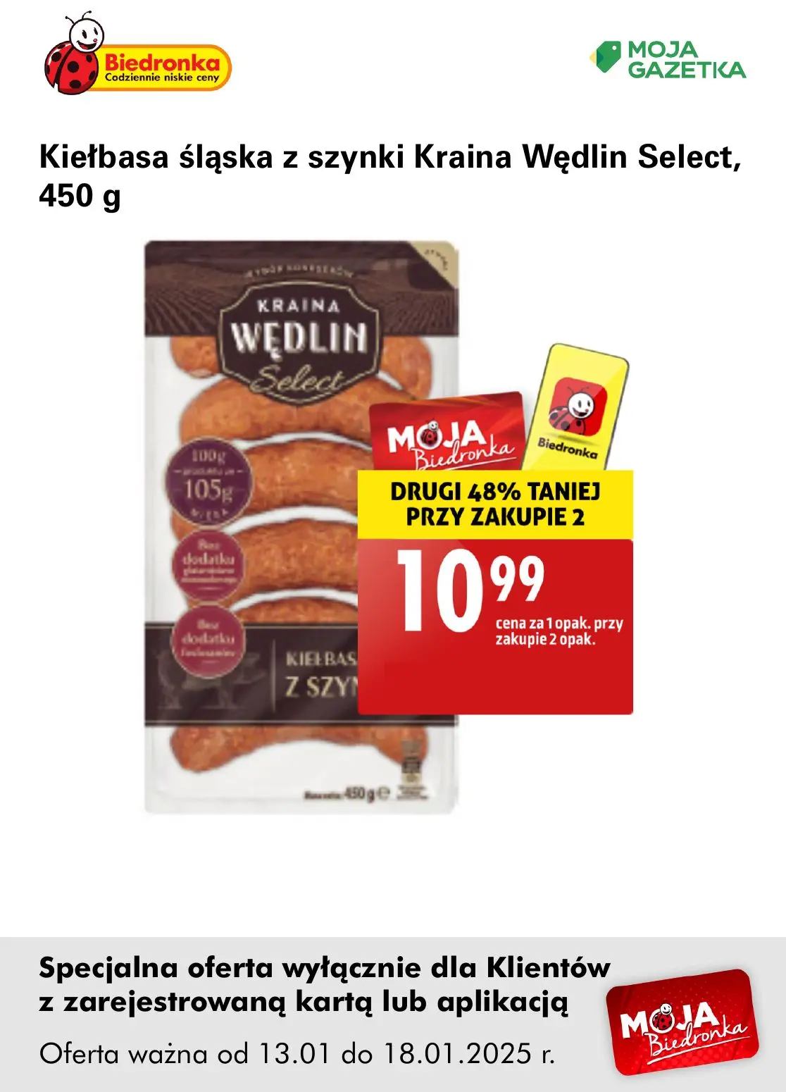 gazetka promocyjna Biedronka Oferta z kartą Moja Biedronka - Strona 22