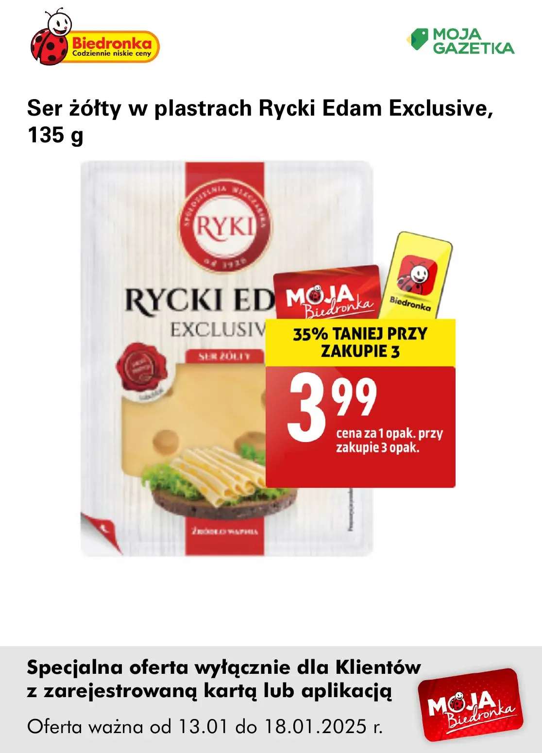 gazetka promocyjna Biedronka Oferta z kartą Moja Biedronka - Strona 23