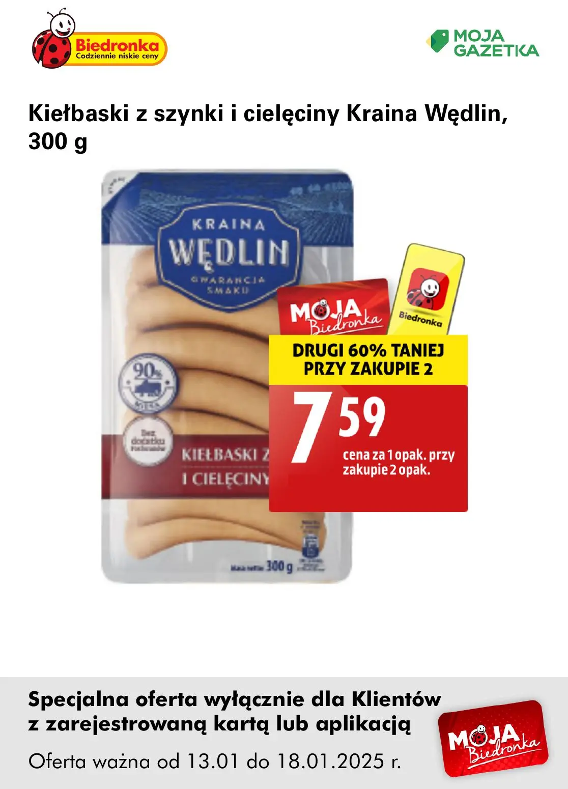 gazetka promocyjna Biedronka Oferta z kartą Moja Biedronka - Strona 24