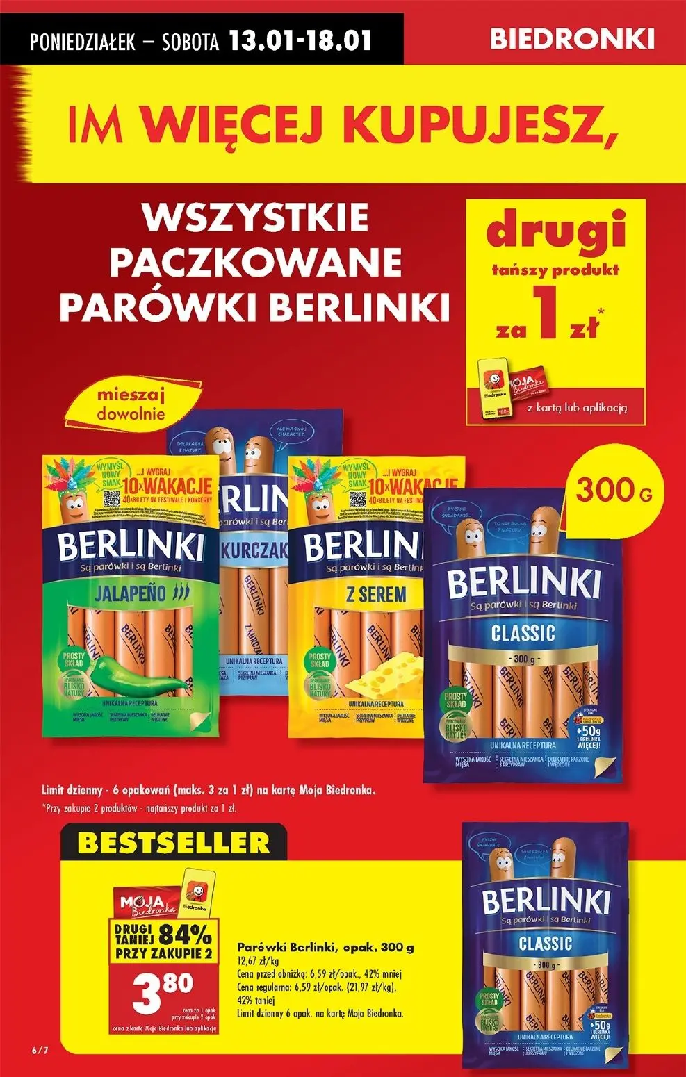 gazetka promocyjna Biedronka Lada tradycyjna. Od poniedziałku - Strona 6