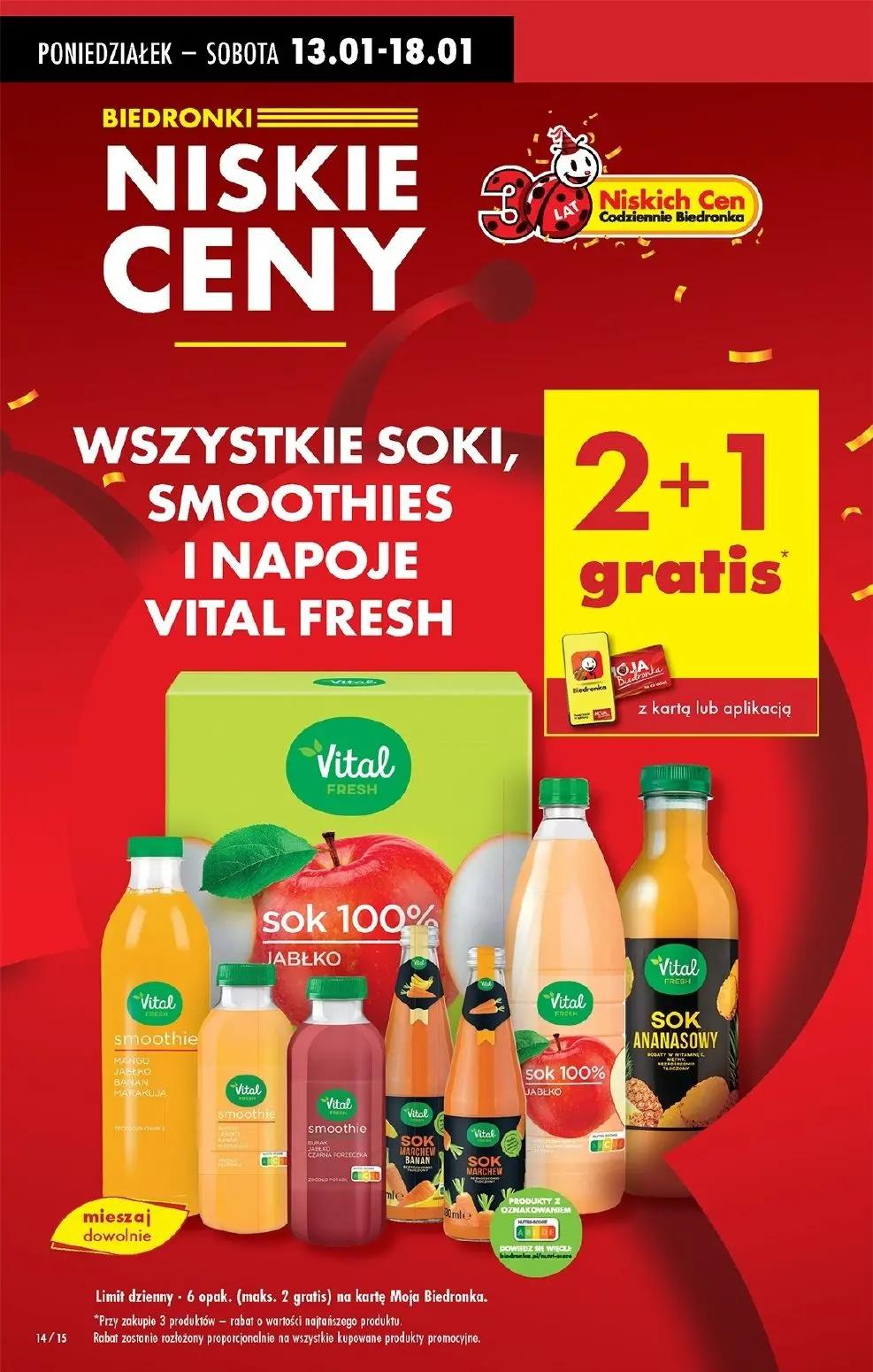 gazetka promocyjna Biedronka Lada tradycyjna. Od poniedziałku - Strona 14