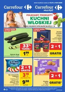 Gazetka promocyjna Carrefour Market, ważna od 2025-01-13 do 2025-01-18.