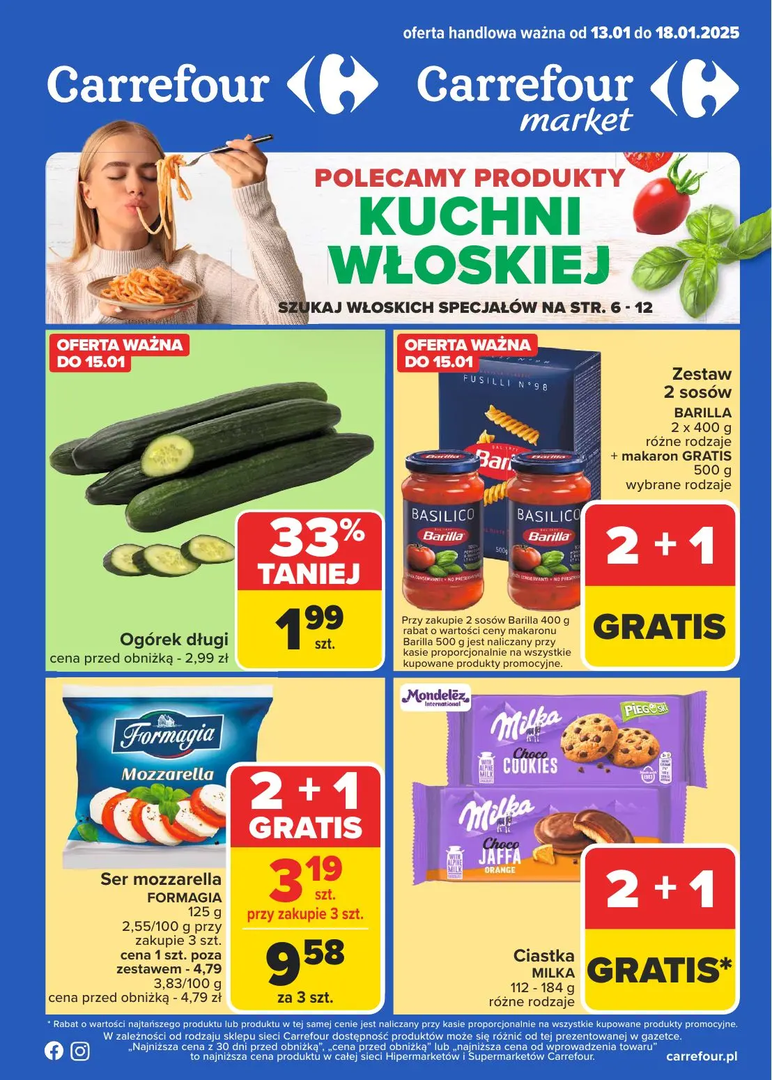 gazetka promocyjna Carrefour Market Oferty promocyjne - Strona 1