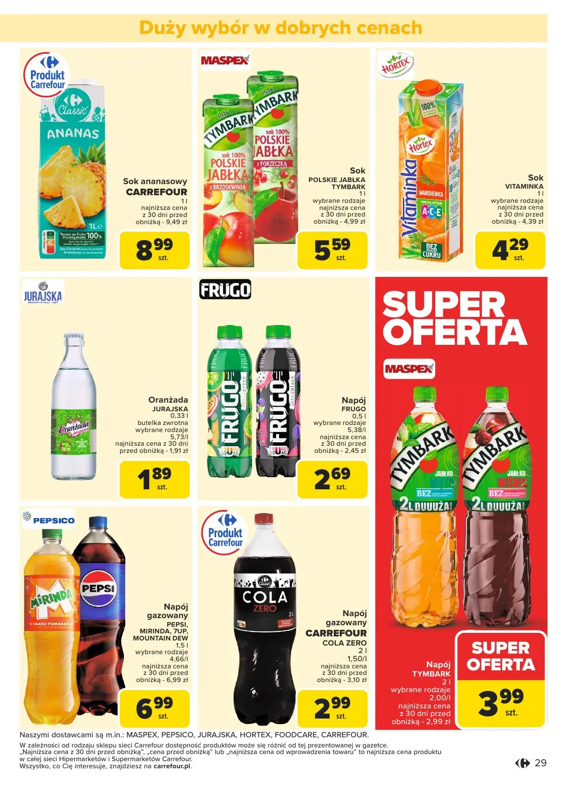 gazetka promocyjna Carrefour Market Oferty promocyjne - Strona 29