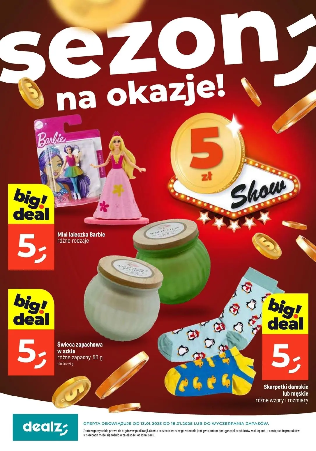 gazetka promocyjna Dealz Sezon na okazje - Strona 1