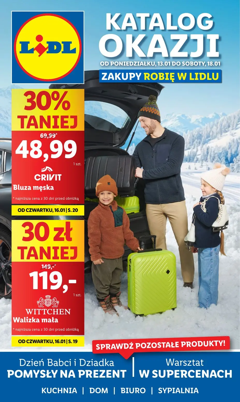 gazetka promocyjna LIDL Katalog okazji, od poniedziałku - Strona 1