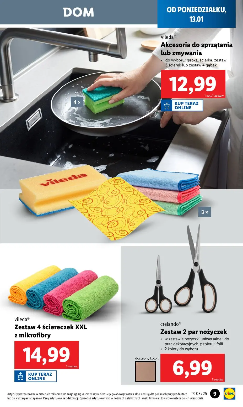 gazetka promocyjna LIDL Katalog okazji, od poniedziałku - Strona 9