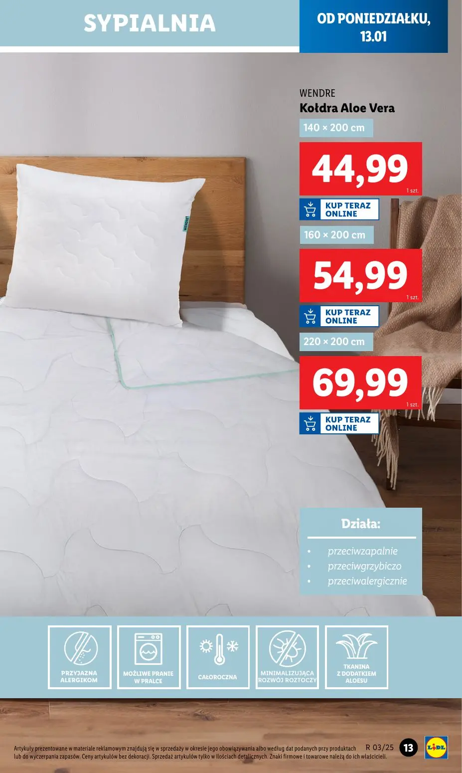 gazetka promocyjna LIDL Katalog okazji, od poniedziałku - Strona 13