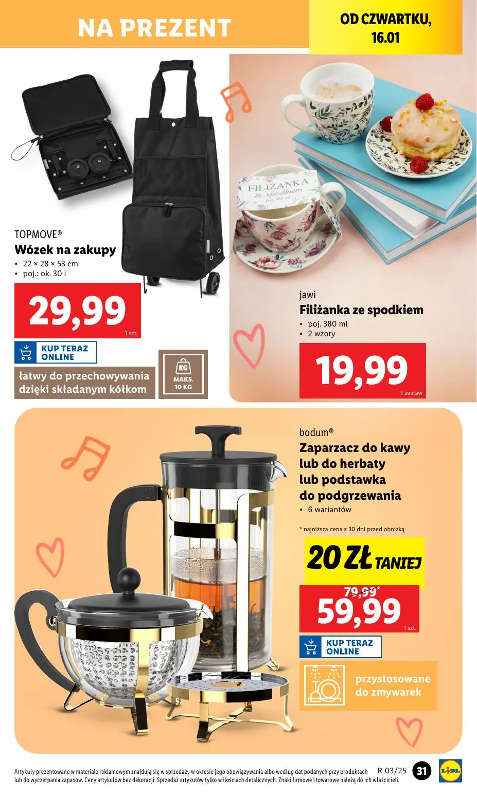 gazetka promocyjna LIDL Katalog okazji, od poniedziałku - Strona 31