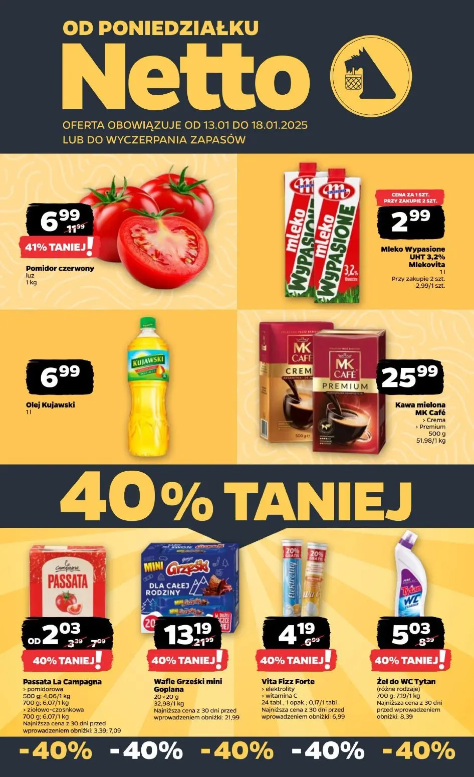 gazetka promocyjna NETTO Od poniedziałku - Strona 1