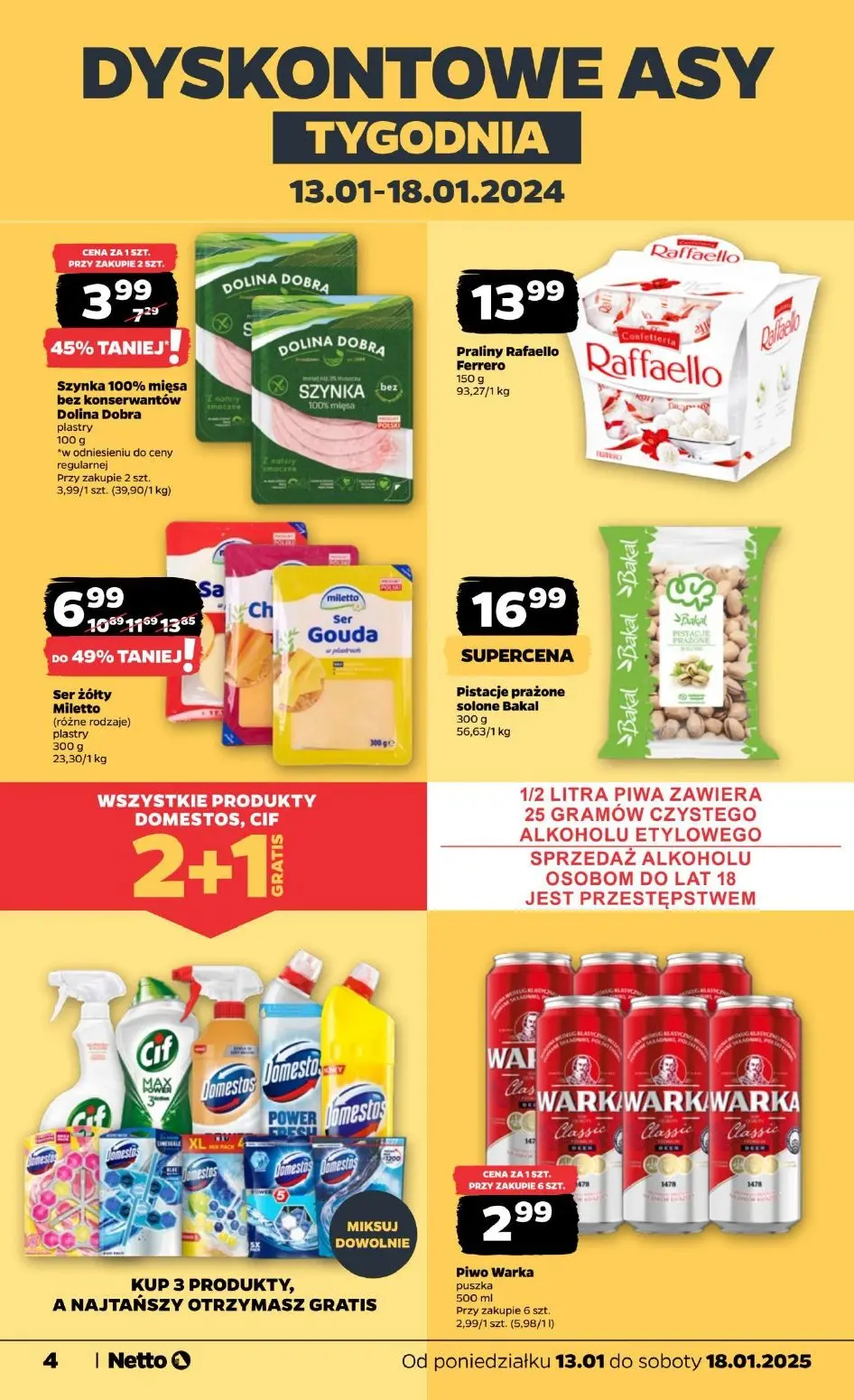 gazetka promocyjna NETTO Od poniedziałku - Strona 4