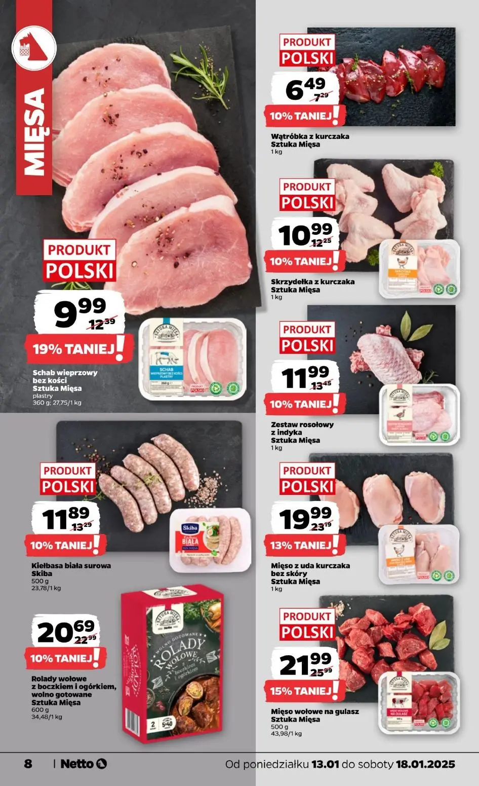 gazetka promocyjna NETTO Od poniedziałku - Strona 8