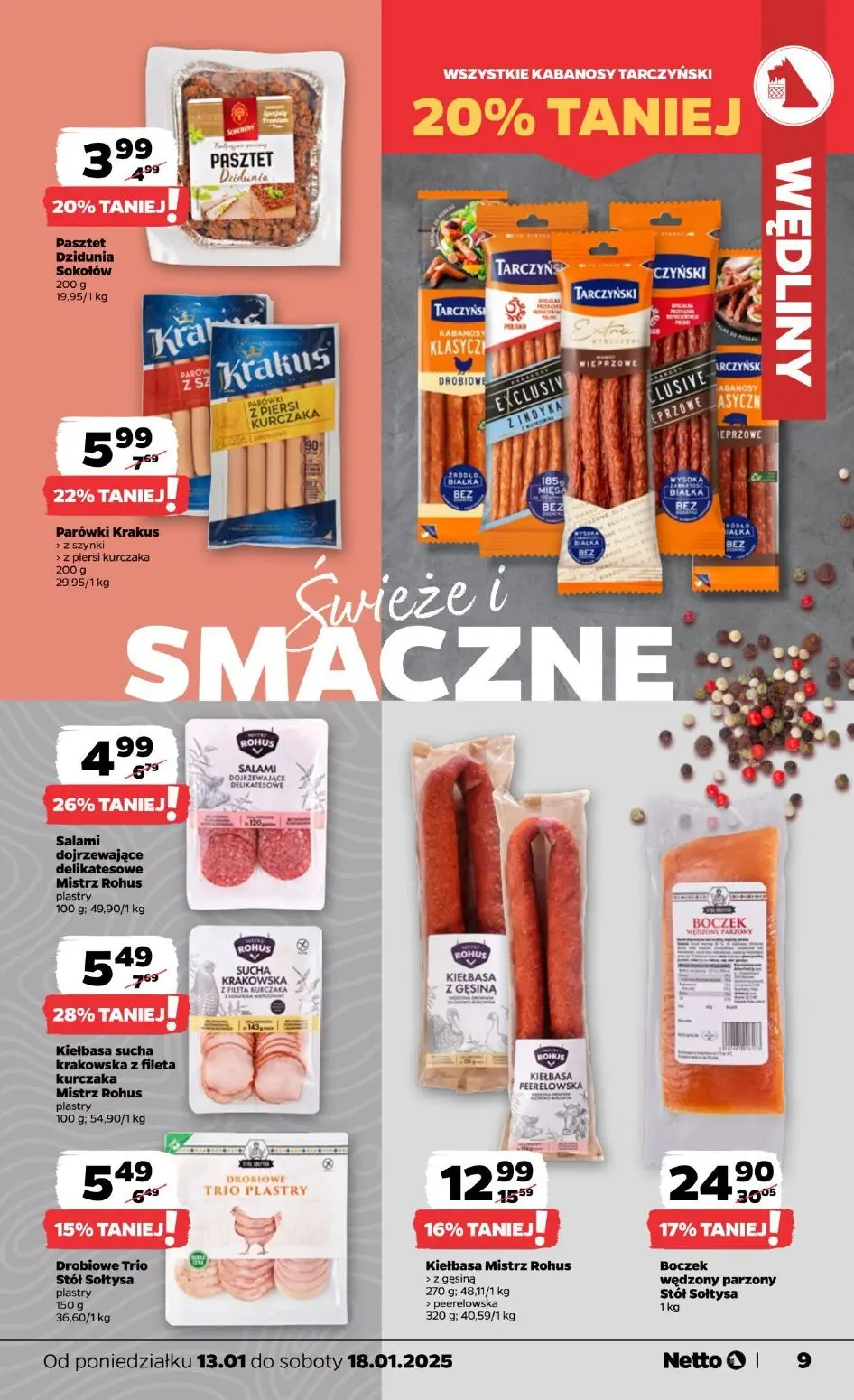 gazetka promocyjna NETTO Od poniedziałku - Strona 9