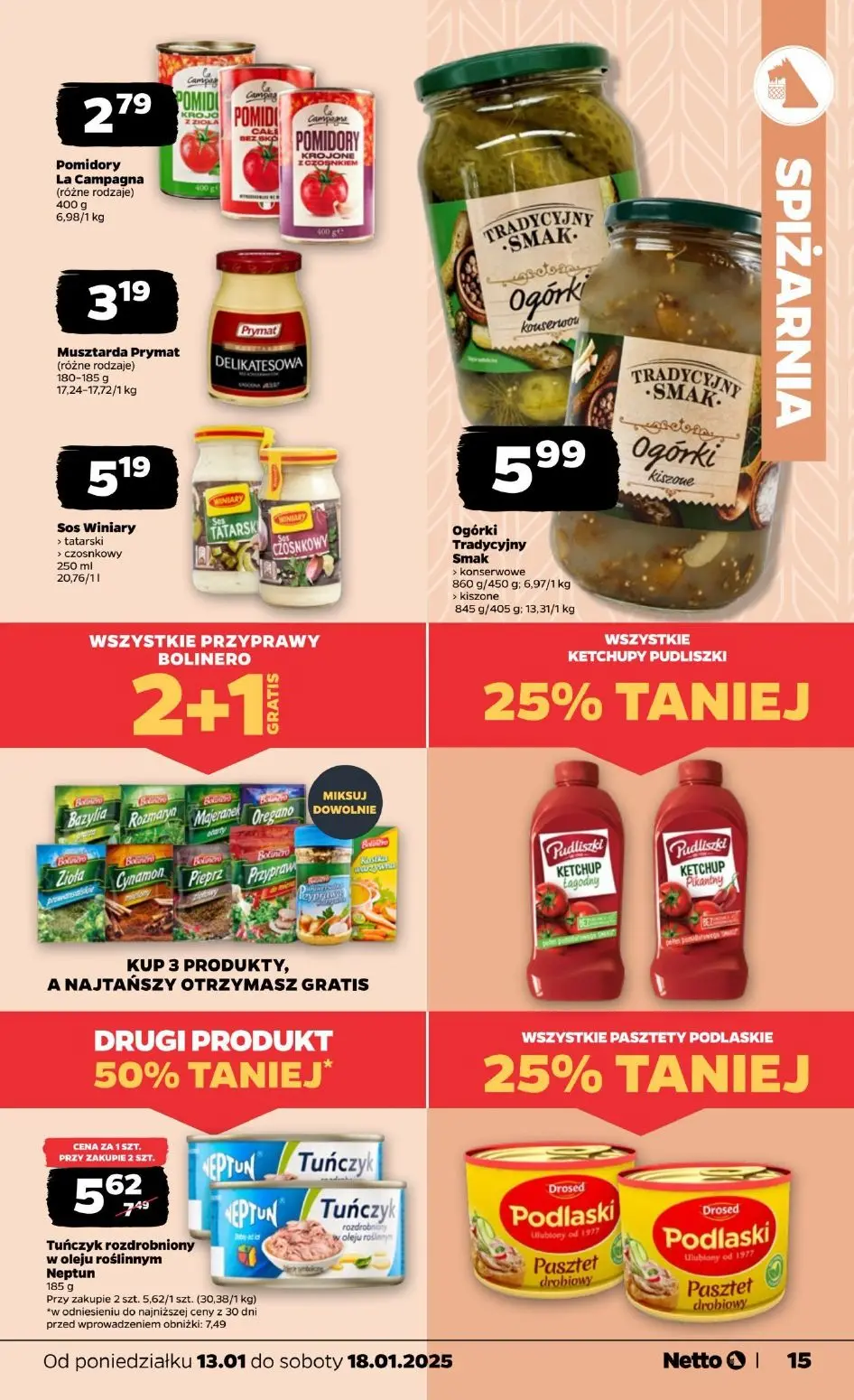 gazetka promocyjna NETTO Od poniedziałku - Strona 15