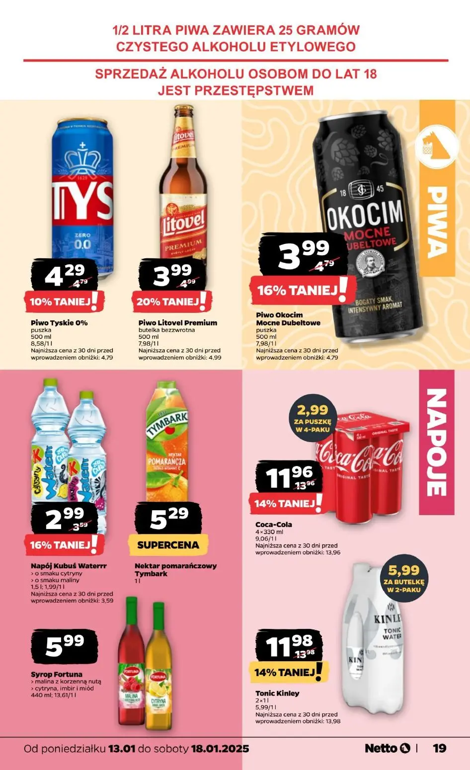 gazetka promocyjna NETTO Od poniedziałku - Strona 19