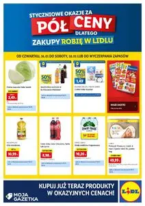 Gazetka promocyjna LIDL, ważna od 2025-01-16 do 2025-01-18.