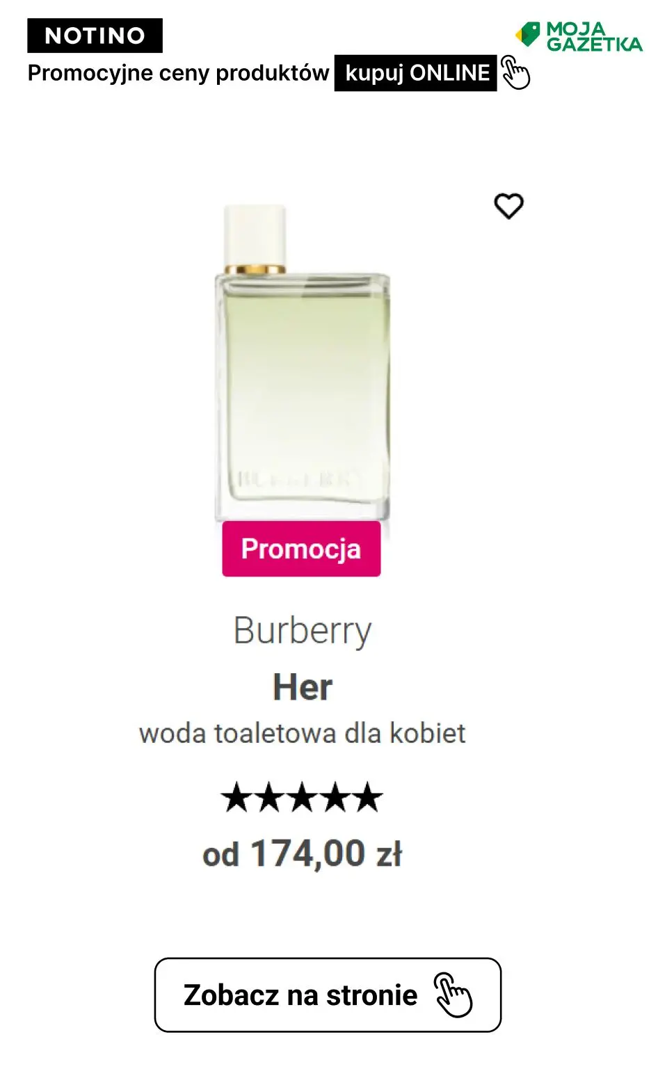 gazetka promocyjna Notino PROMOCJE NOTINO NA PERFUMY I KOSMETYKI! Sprawdź ulubione produkty w promocyjnych cenach. - Strona 3