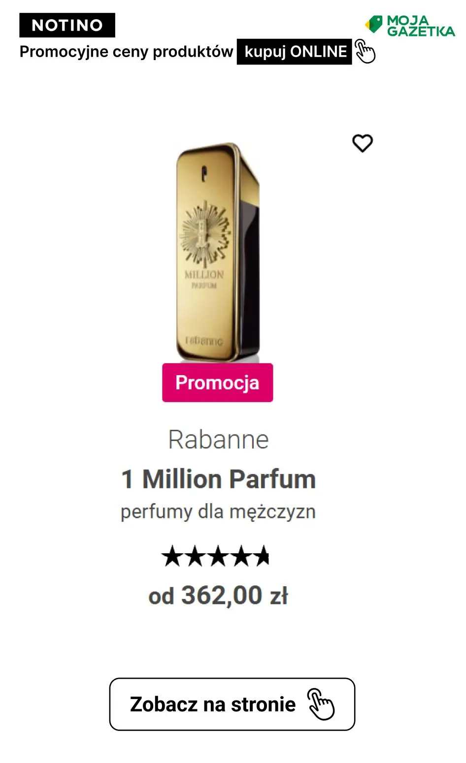 gazetka promocyjna Notino PROMOCJE NOTINO NA PERFUMY I KOSMETYKI! Sprawdź ulubione produkty w promocyjnych cenach. - Strona 6