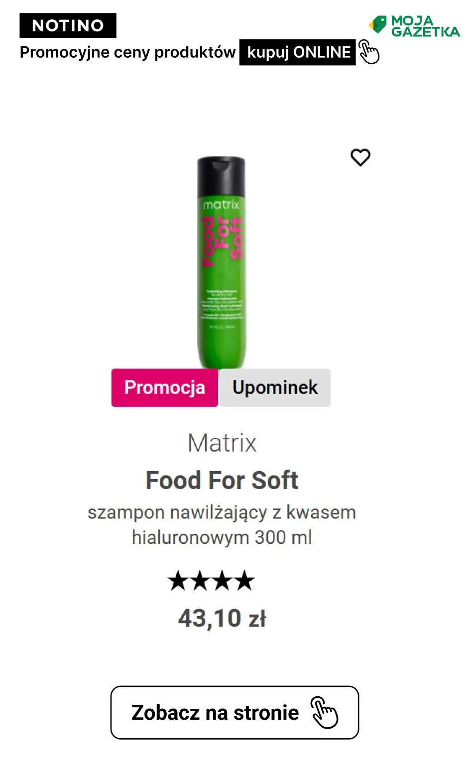 gazetka promocyjna Notino PROMOCJE NOTINO NA PERFUMY I KOSMETYKI! Sprawdź ulubione produkty w promocyjnych cenach. - Strona 11