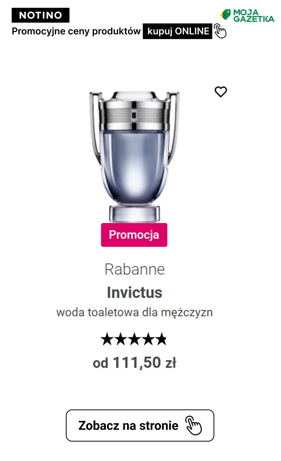 gazetka promocyjna Notino PROMOCJE NOTINO NA PERFUMY I KOSMETYKI! Sprawdź ulubione produkty w promocyjnych cenach. - Strona 12