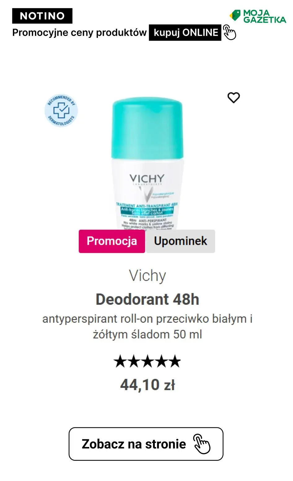 gazetka promocyjna Notino PROMOCJE NOTINO NA PERFUMY I KOSMETYKI! Sprawdź ulubione produkty w promocyjnych cenach. - Strona 23