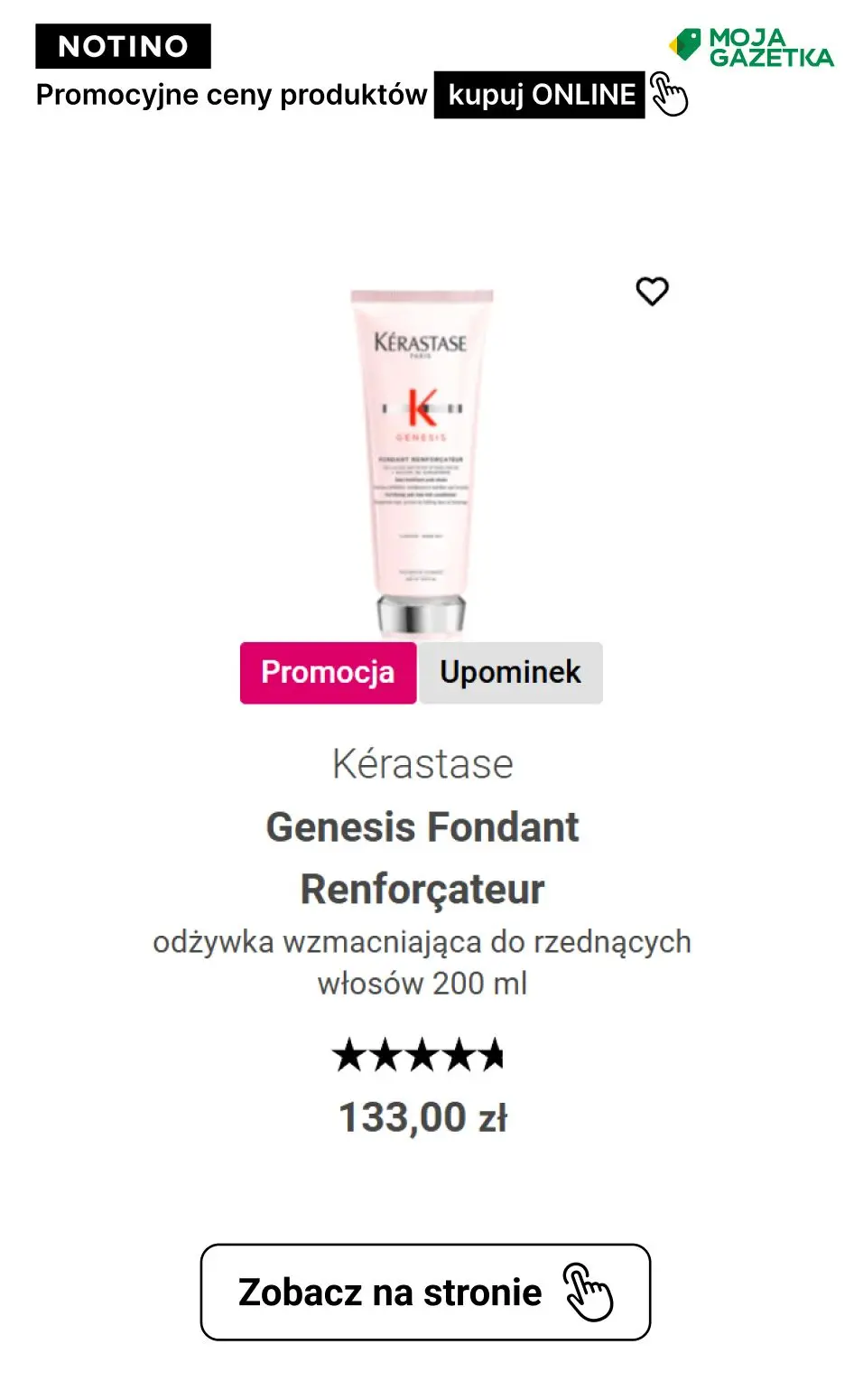 gazetka promocyjna Notino PROMOCJE NOTINO NA PERFUMY I KOSMETYKI! Sprawdź ulubione produkty w promocyjnych cenach. - Strona 24