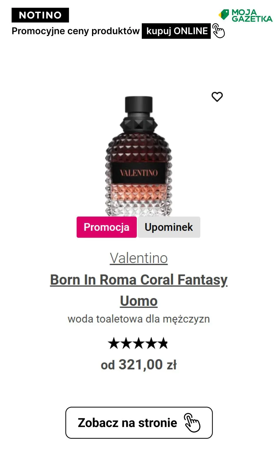 gazetka promocyjna Notino PROMOCJE NOTINO NA PERFUMY I KOSMETYKI! Sprawdź ulubione produkty w promocyjnych cenach. - Strona 28