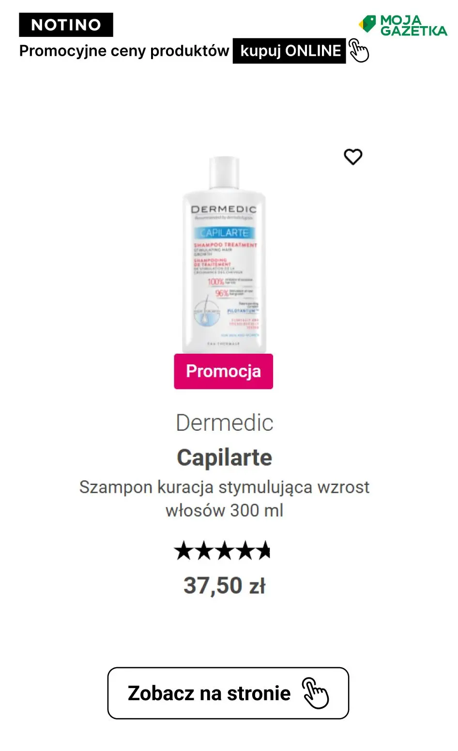 gazetka promocyjna Notino PROMOCJE NOTINO NA PERFUMY I KOSMETYKI! Sprawdź ulubione produkty w promocyjnych cenach. - Strona 31