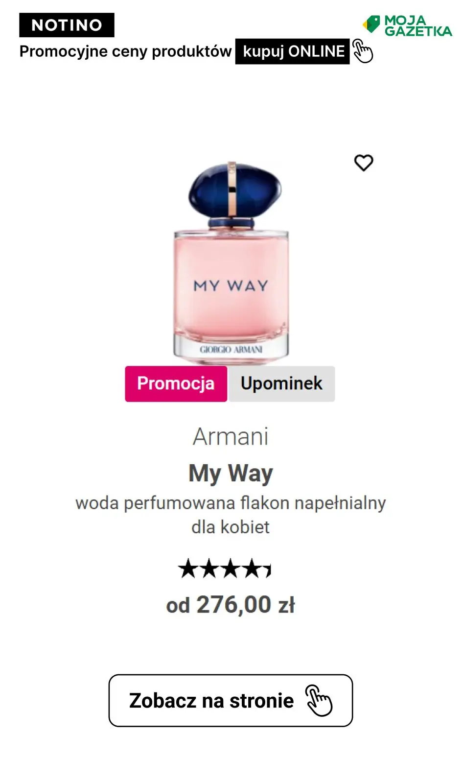 gazetka promocyjna Notino PROMOCJE NOTINO NA PERFUMY I KOSMETYKI! Sprawdź ulubione produkty w promocyjnych cenach. - Strona 37