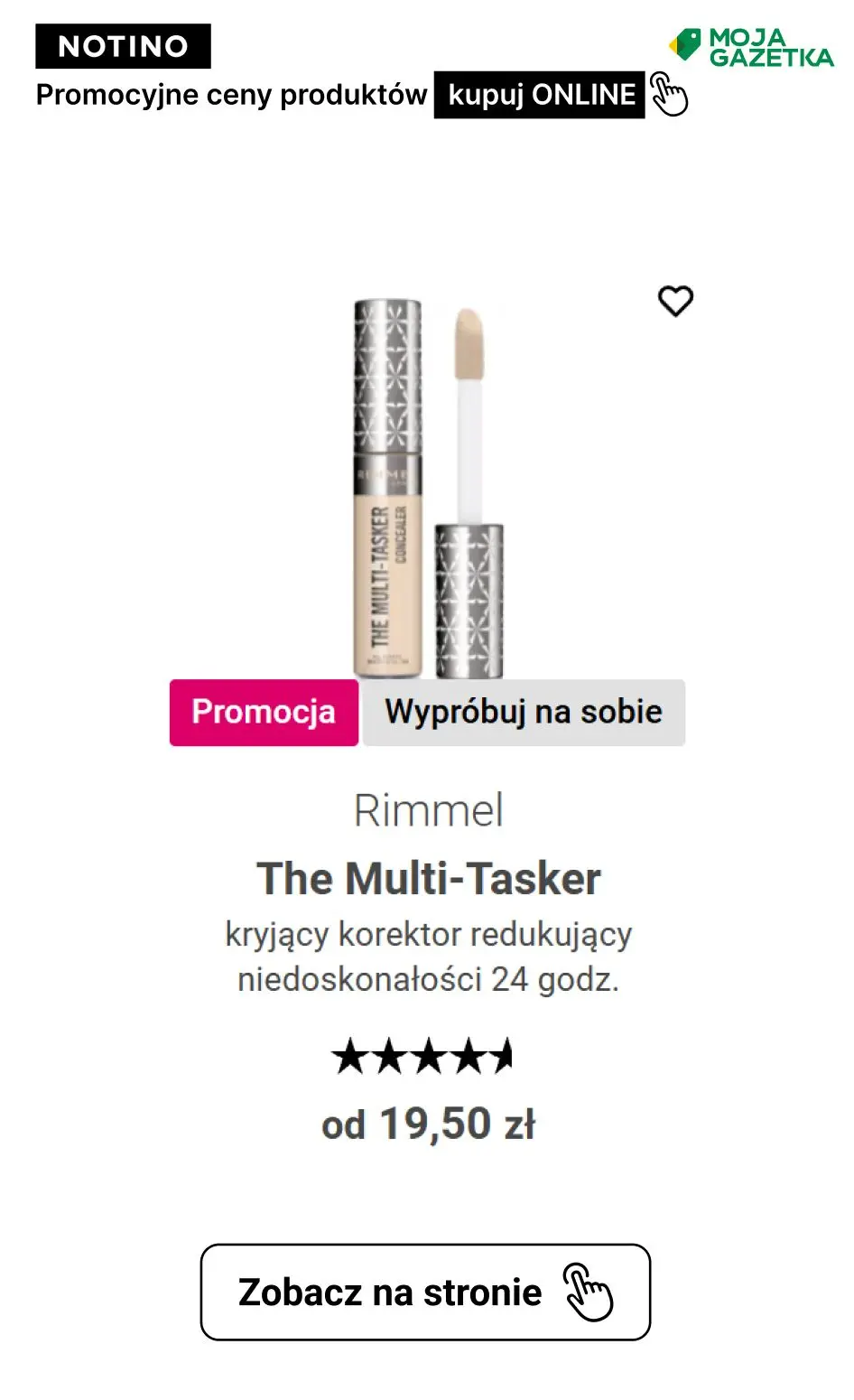 gazetka promocyjna Notino PROMOCJE NOTINO NA PERFUMY I KOSMETYKI! Sprawdź ulubione produkty w promocyjnych cenach. - Strona 38