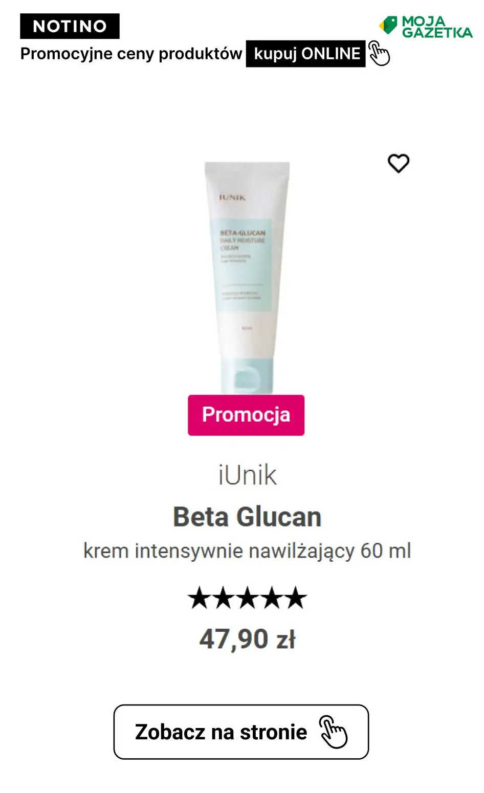 gazetka promocyjna Notino PROMOCJE NOTINO NA PERFUMY I KOSMETYKI! Sprawdź ulubione produkty w promocyjnych cenach. - Strona 44