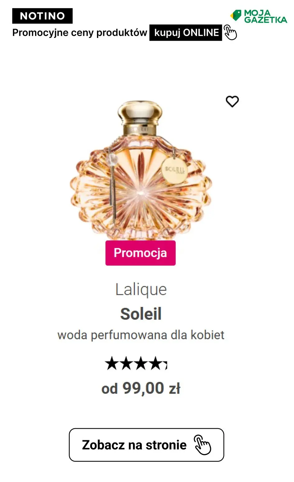 gazetka promocyjna Notino PROMOCJE NOTINO NA PERFUMY I KOSMETYKI! Sprawdź ulubione produkty w promocyjnych cenach. - Strona 51