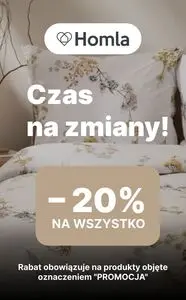 Gazetka promocyjna Homla, ważna od 2025-01-09 do 2025-01-19.