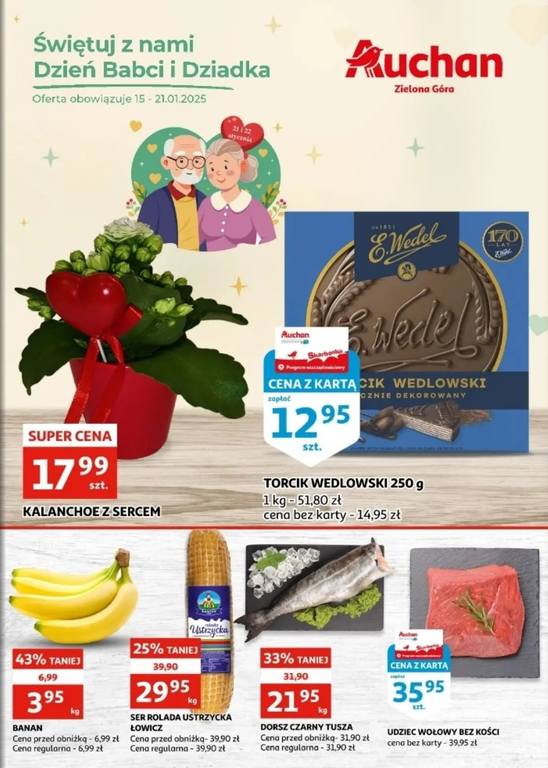 gazetka promocyjna Auchan Zielona Góra - Strona 1