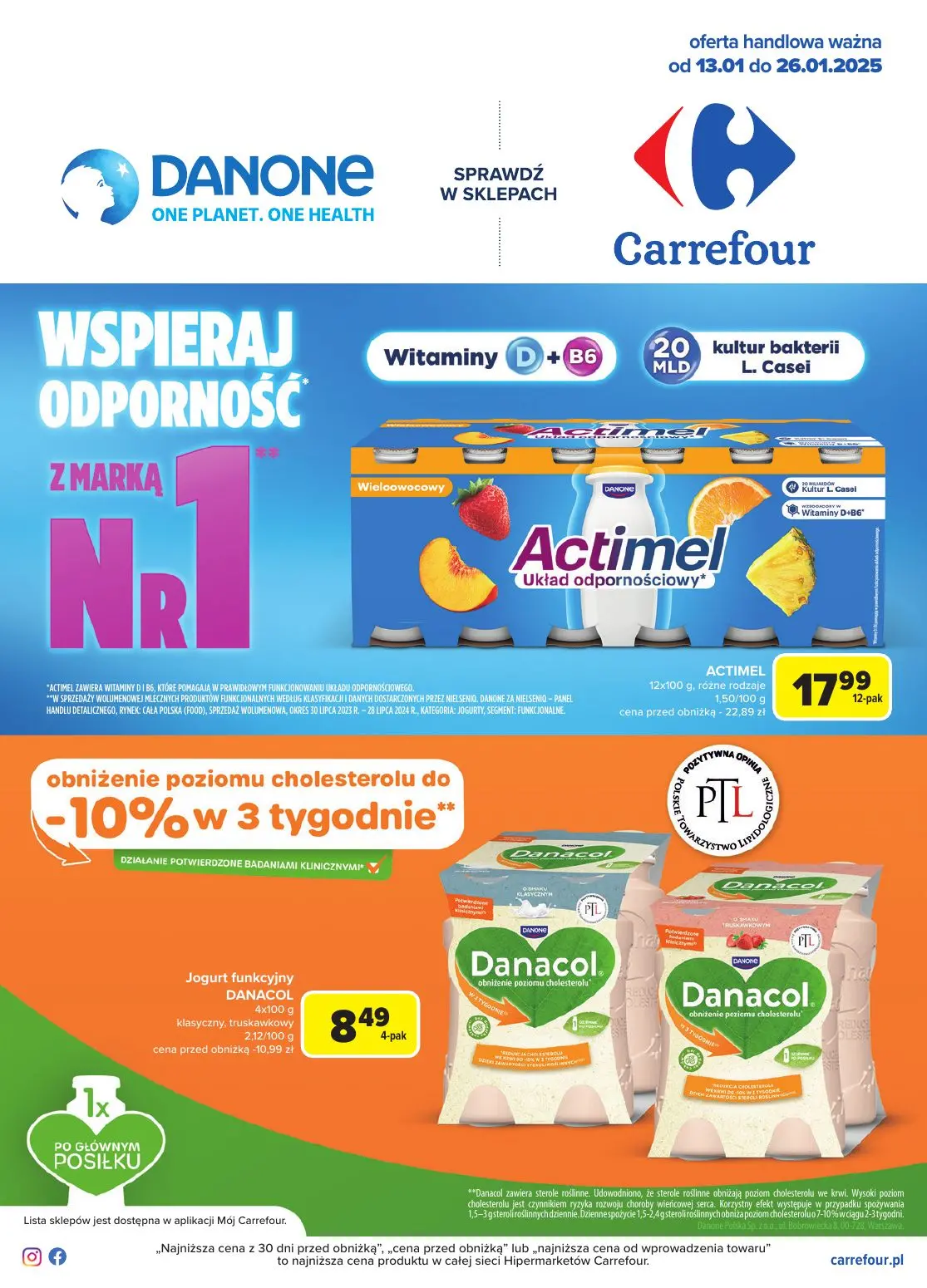 gazetka promocyjna Carrefour Wspieraj odporność - Strona 1