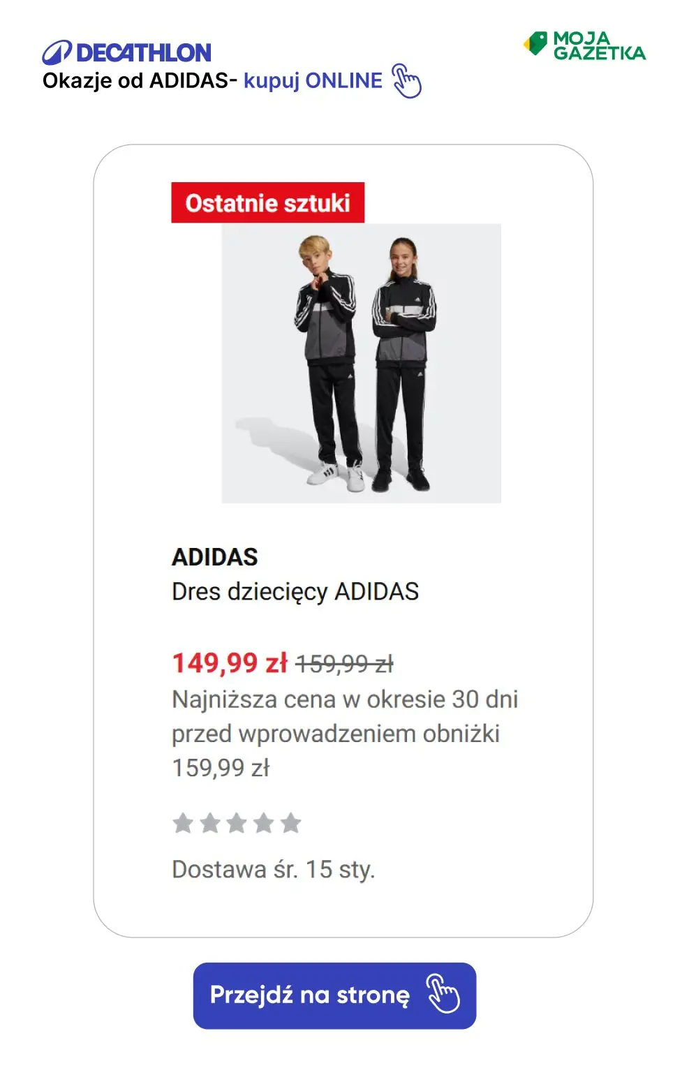 gazetka promocyjna Decathlon ZNIŻKI na produkty marki adidas! - Strona 20