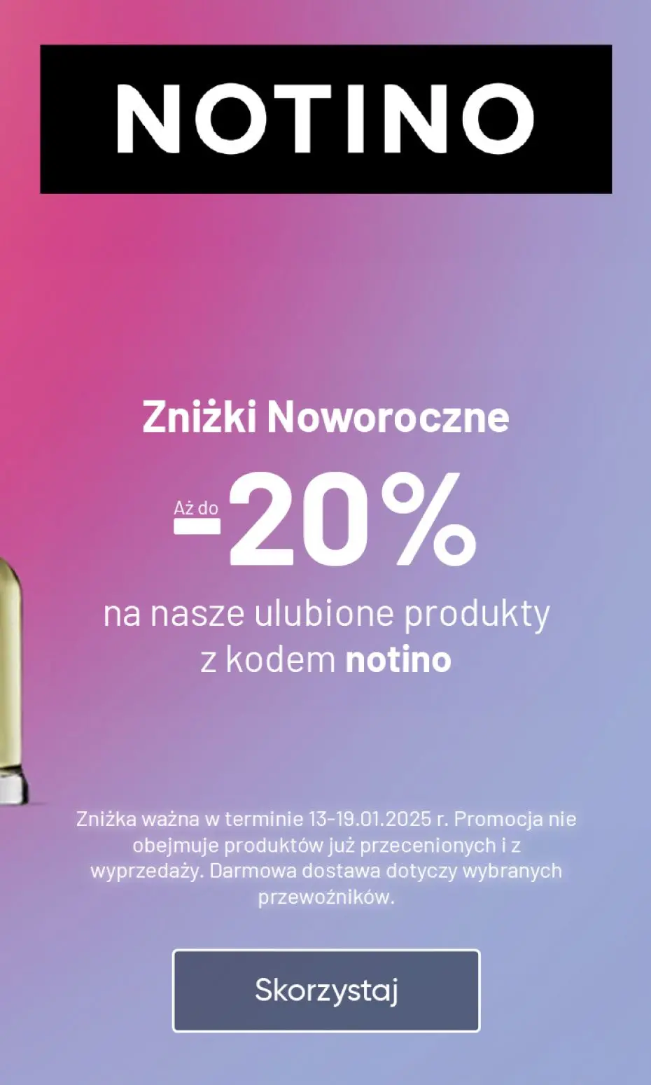 gazetka promocyjna Notino Zniżki noworoczne -20% z kodem notino! - Strona 2