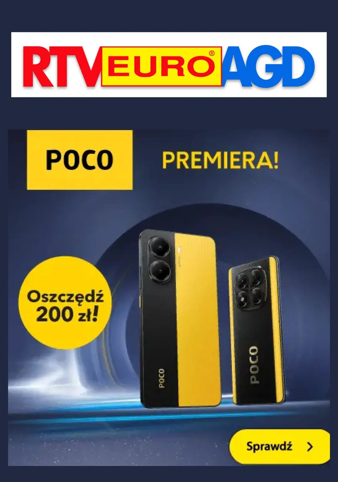 gazetka promocyjna RTV EURO AGD Premiera smartfonów POCO - Strona 1