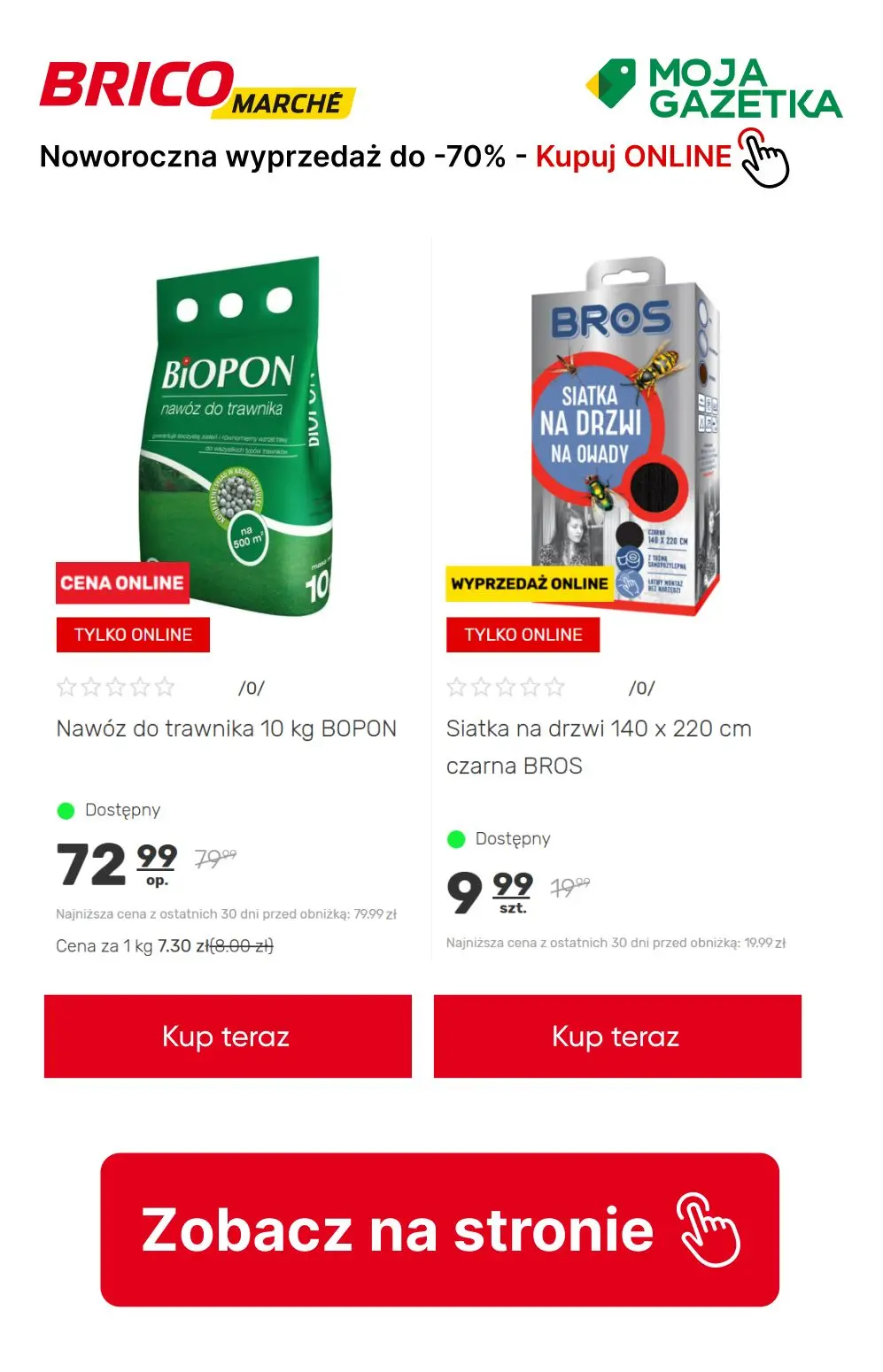 gazetka promocyjna BRICOMARCHE Noworoczna wyprzedaż do - 70%! - Strona 15