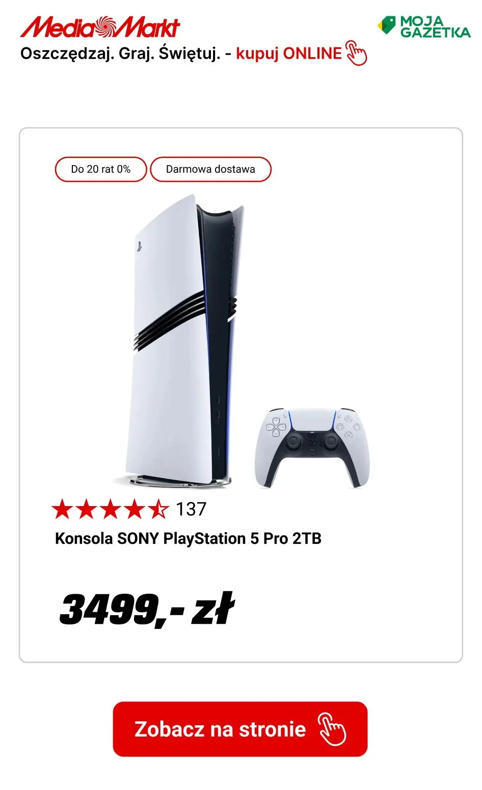 gazetka promocyjna Media Markt Graj jak nigdy wcześniej dzięki PlayStation 5!  - Strona 4