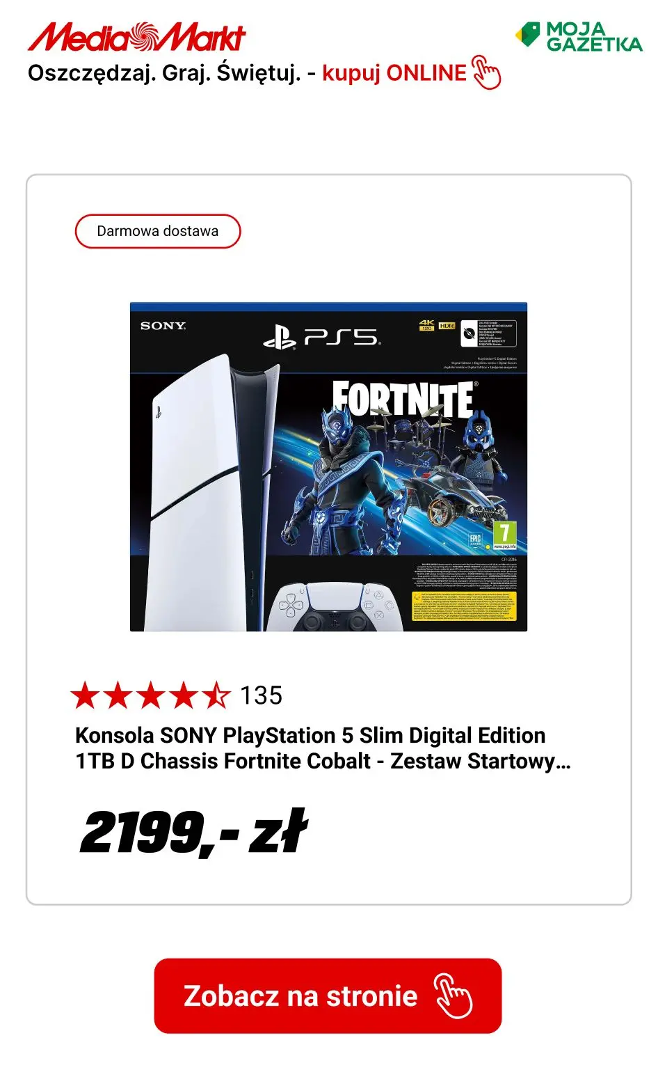 gazetka promocyjna Media Markt Graj jak nigdy wcześniej dzięki PlayStation 5!  - Strona 5