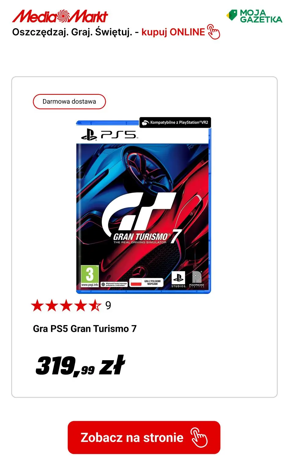 gazetka promocyjna Media Markt Graj jak nigdy wcześniej dzięki PlayStation 5!  - Strona 10