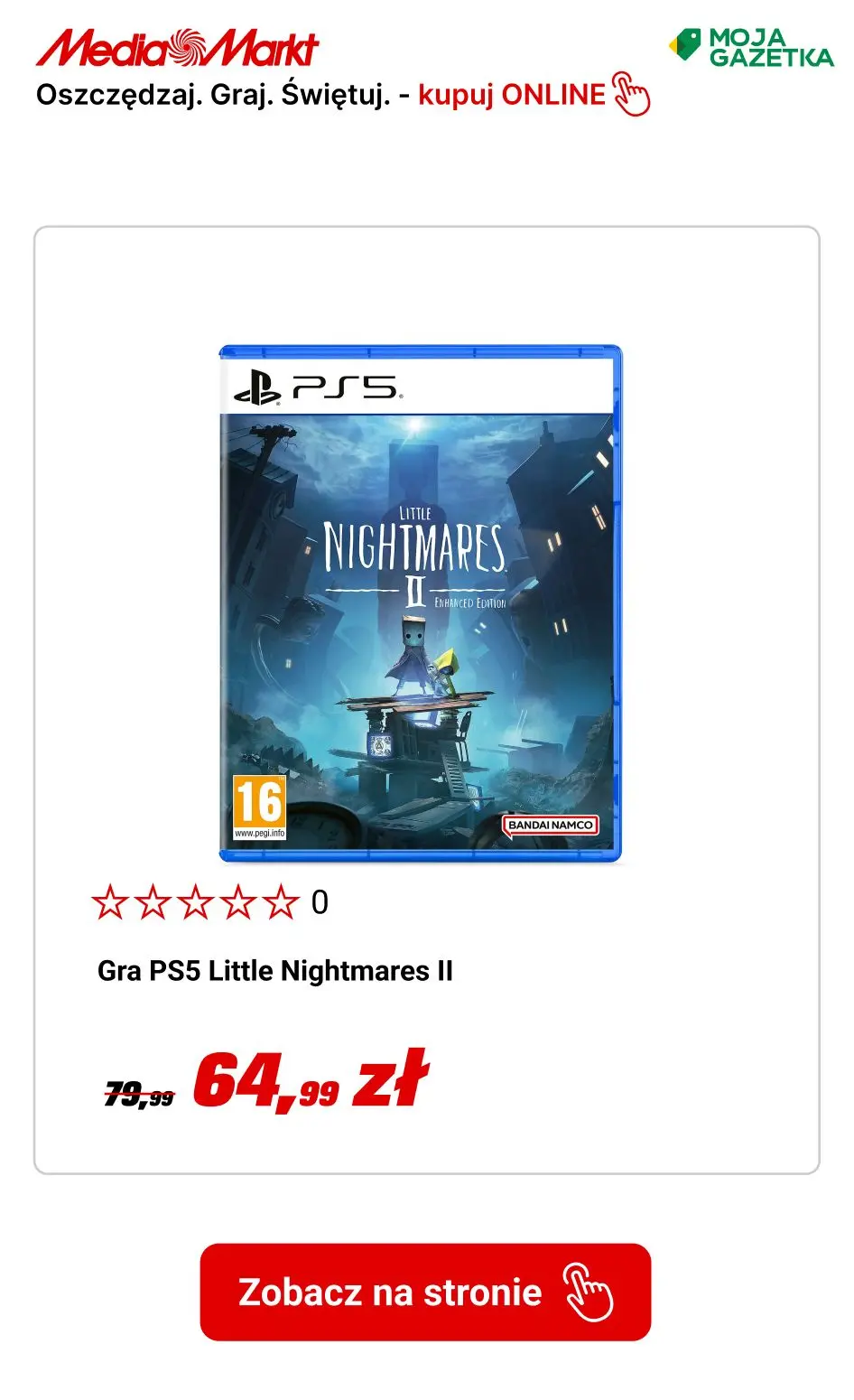 gazetka promocyjna Media Markt Graj jak nigdy wcześniej dzięki PlayStation 5!  - Strona 13