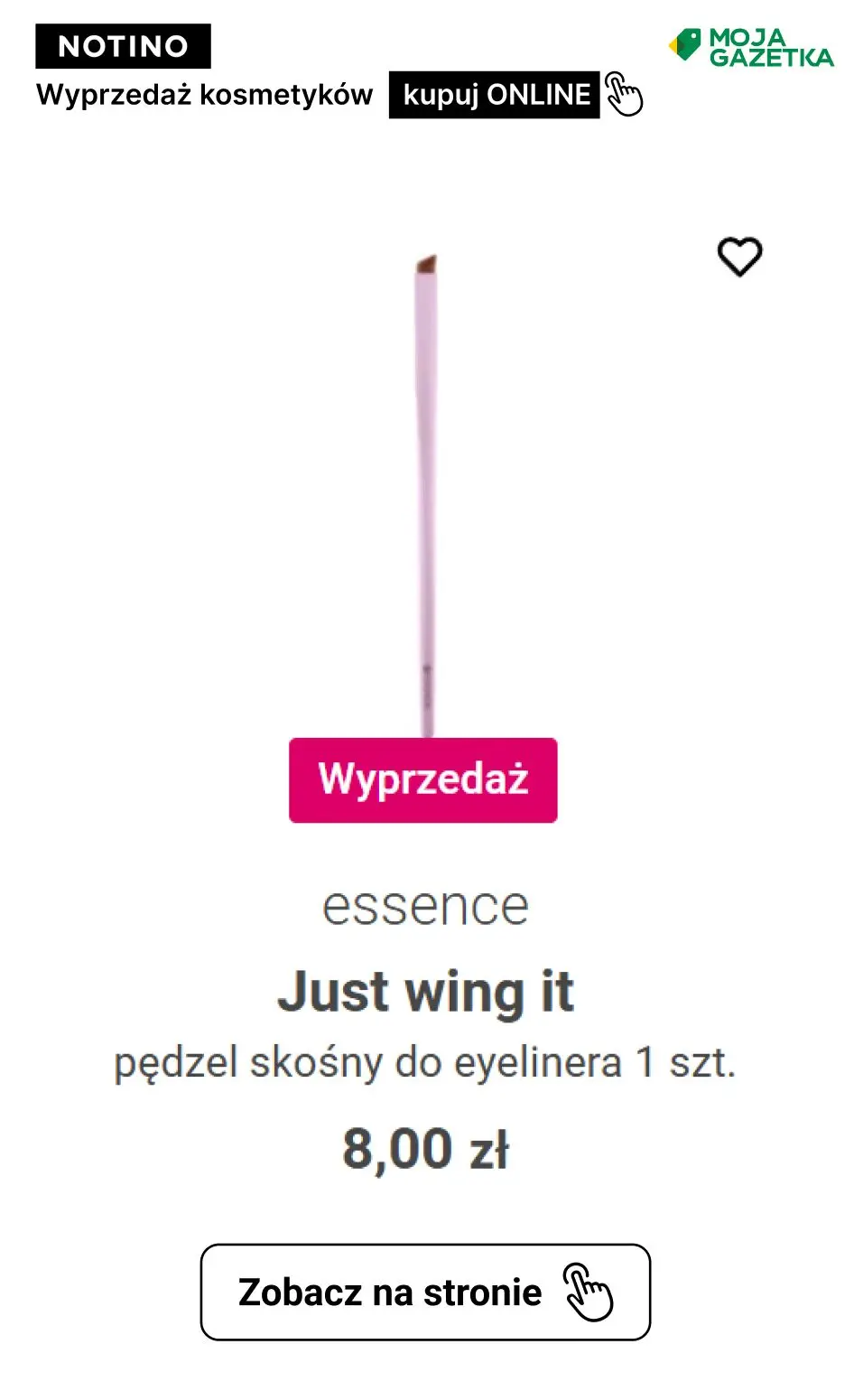 gazetka promocyjna Notino Złap okazje na wyprzedaży kosmetyków! - Strona 34