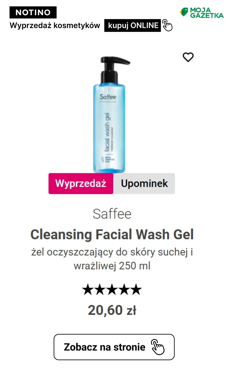 gazetka promocyjna Notino Złap okazje na wyprzedaży kosmetyków! - Strona 55