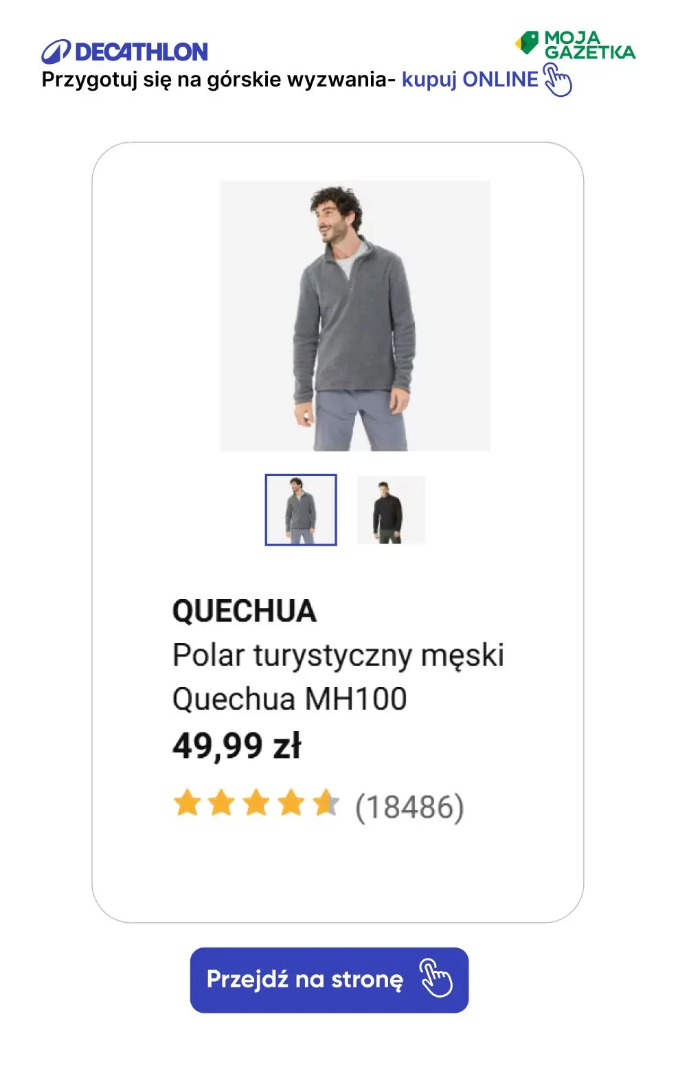 gazetka promocyjna Decathlon Przygotuj się na górskie wyzwania! Promocje na odzież turystyczną! - Strona 5